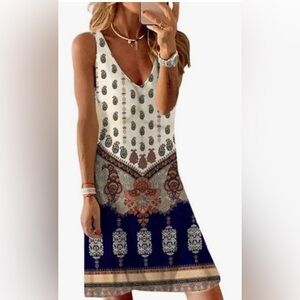 NWT Just Fashion Now size XXL a line sleeveless dress